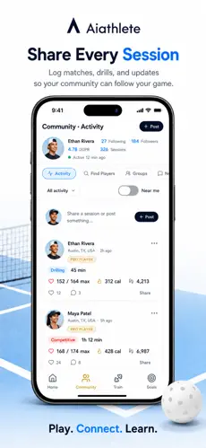 AIthlete community feed